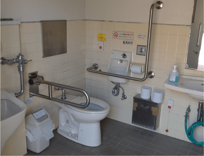 オストメイト対応トイレ 南アメリカの自然ゾーン