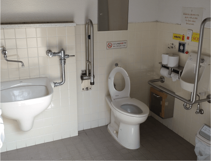 オストメイト対応トイレ 世界のクマゾーン